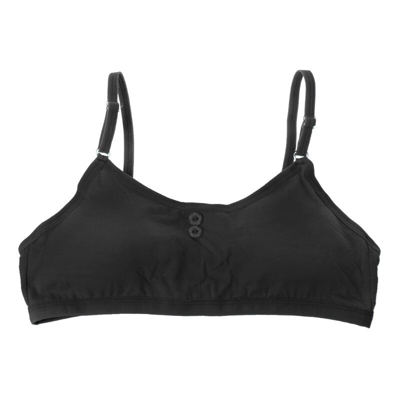 Ropa interior de algodón suave y sólido para chicas jóvenes, ropa interior transpirable para chico y adolescentes: BK