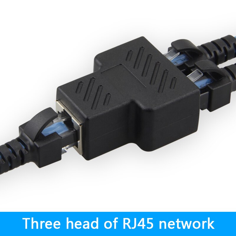 1 Naar 2 Manieren Netwerk Lan Kabel Ethernet Vrouwelijke Cat6 RJ45 Splitter Connector Adapter Utp Cat7 5e Conector Schakelaar Adapters koppeling