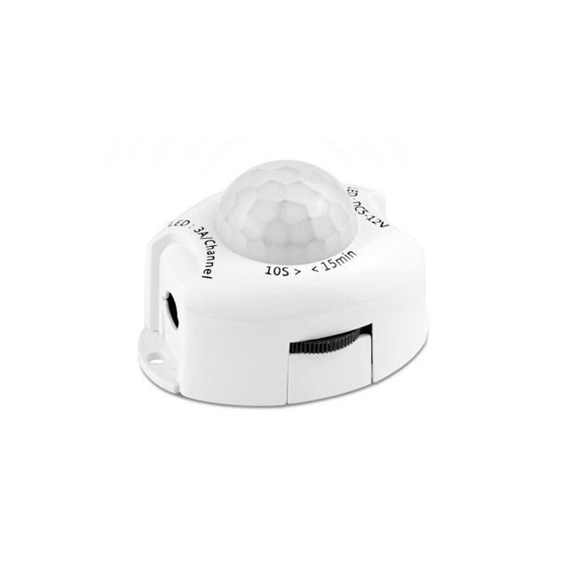 Pir Motion Sensor Licht Schakelaar Dc 5V 12V Beweging Detector Activated Timer Automatische Aan Uit Voor Led Strips: Default Title