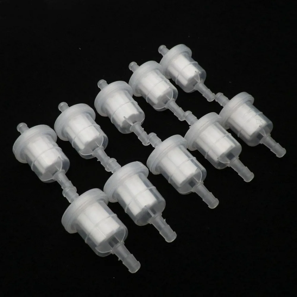 15/10/5pcs Gas Brandstoffilter Universele Benzine Gas Brandstof Benzine Oliefilter voor motorfiets GY6 Bromfiets Scooter Crossmotor ATV TaoTao
