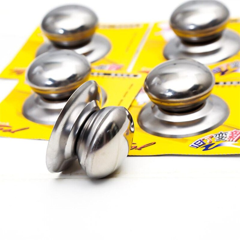 2Pcs Deksel Voor Kookgerei Pot Steelpan Ketel Deksel Pannen Steelpan Ketel Deksel Vervanging Knoppen Cover Holding Handgrepen Pan Deel knop