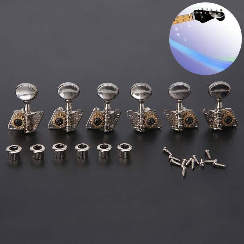 Acoustic Folk Guitar Open Tuning Peg Tuners Machine Heads for Replacement Parts Guitar Part Accessories