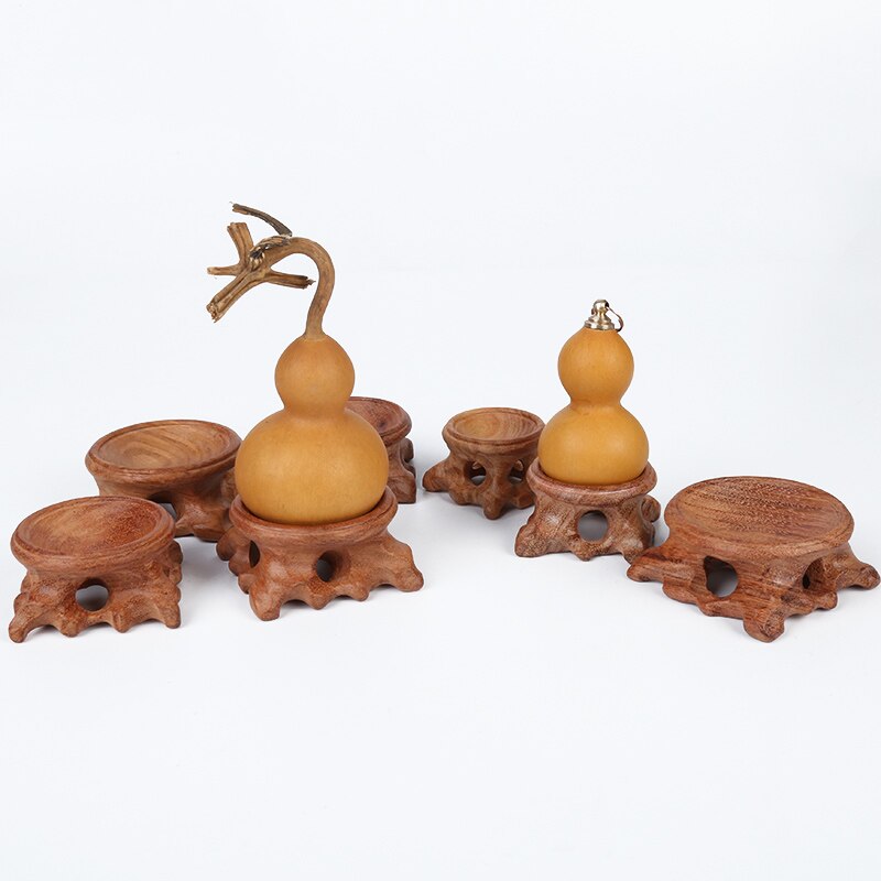 Wood Display Stand Base For Crystal Ball Sphere Home Office Desktop Decoration FQ-ing