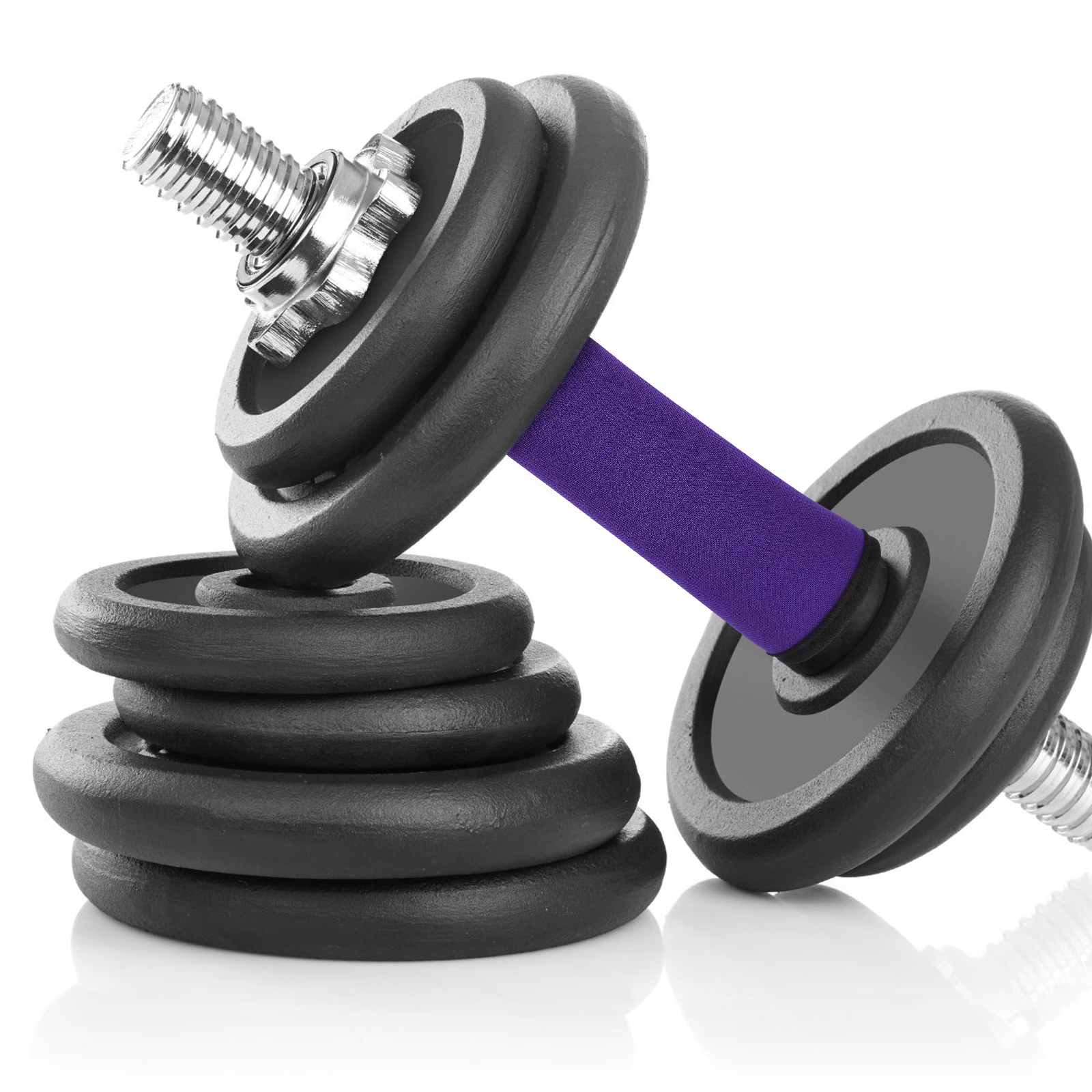 2 st horisontella skivstångsskydd höftstötskydd horisontell stång halkfria greppskydd bärbart skivstångsskydd tyngdlyftningsutrustning gym