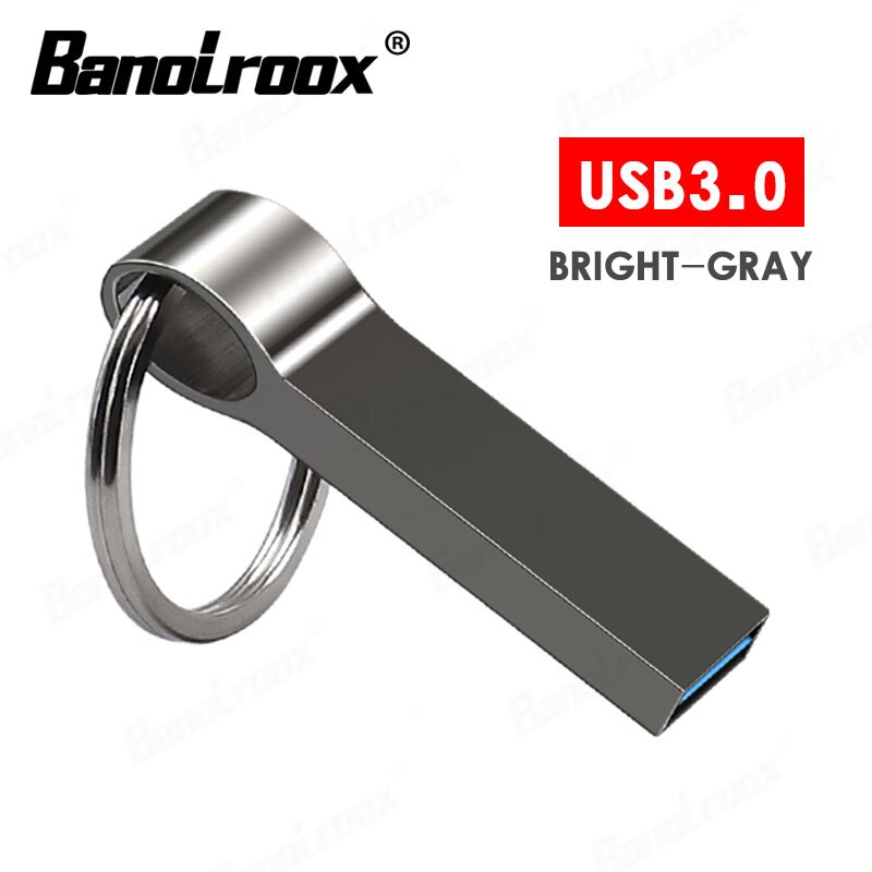 Banolroox 100% capacity USB 3.0 Flash Drive 8gb 16gb 32gb 64gb 128gb pendrive high speed флешка usb3 0 pen drive memory stick: 16GB