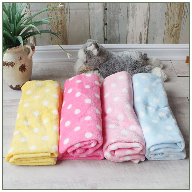 Zachte Huisdier Deken Warm Hond Kat Mat Fleece Pet Puppy Deken Handdoek Kleine Medium Grote Honden Katten Slapen Sofa Cover dierbenodigdheden