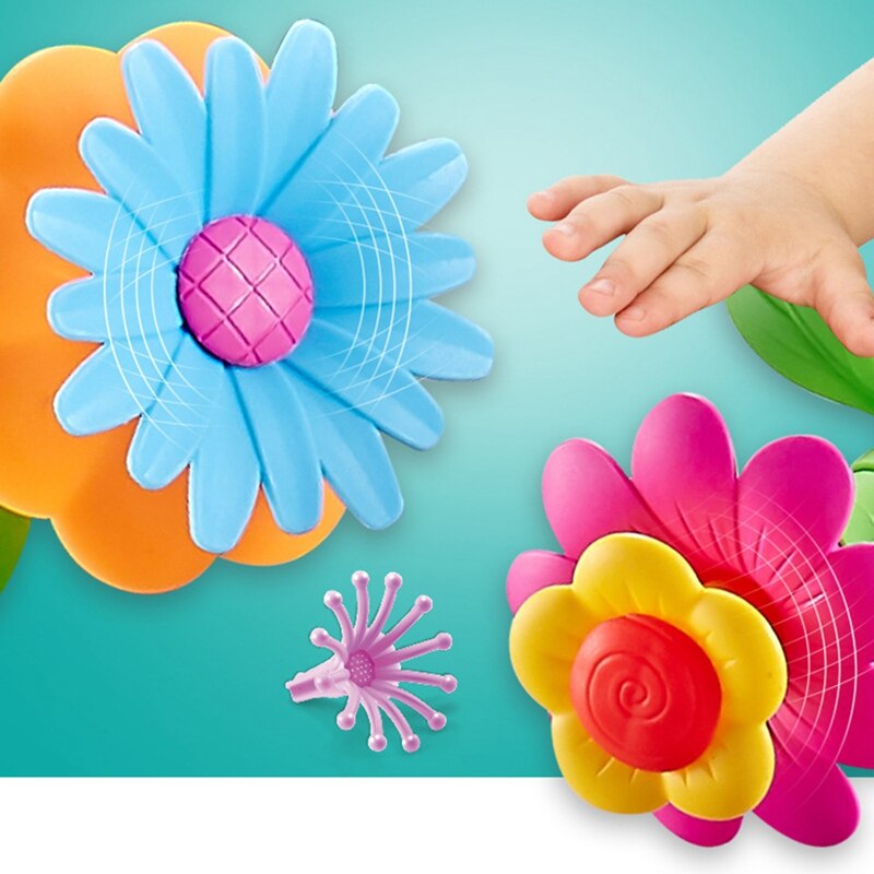 54 stk diy blomst byggesten legetøj haven bygning legetøj pædagogisk legesæt foregiver legetøj til børn