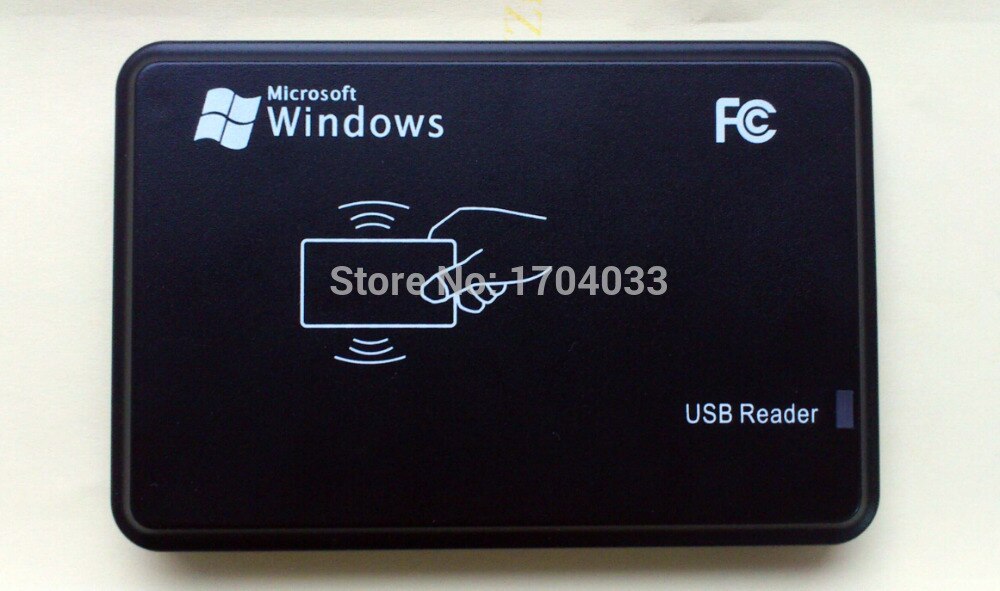 125Khz RFID Reader EM4100 USB Proximity Sensor Smart Card EM ID Reader for Access Control