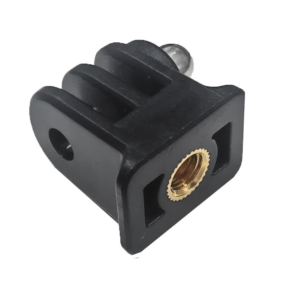 Para Gopro Max 13 12 accesorios adaptador de trípode 1/4 "tornillo Mini montaje para Go Pro Hero Dji OSMO Action Pocket Insta360 X4 cámara