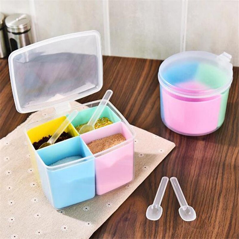 DoreenBeads Random Color Plastic Storage Spice Jar... – Grandado
