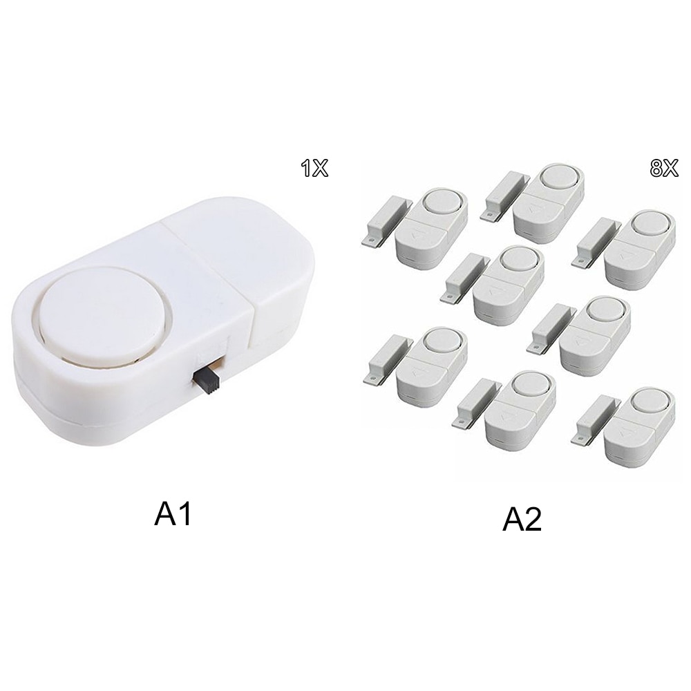 Burglar Security Entry Alarm Wireless Window Door System Magnetic Sensor Home And Office Doors/Windows Burglar Detector