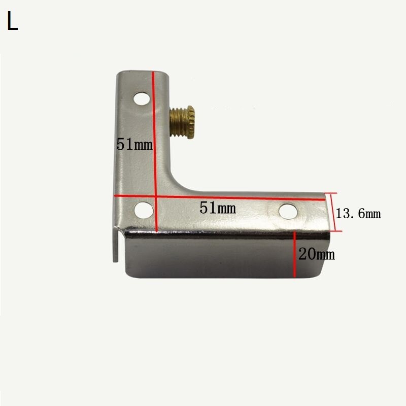 4 teile/los 6-12mm Glas Clamp Clip Halterung Cut Freies Glas Vitrine Schaufenster