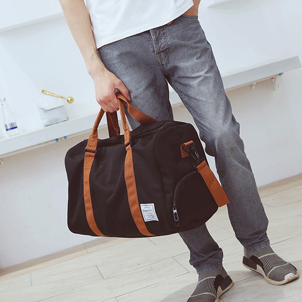 Torby podróżne Crossbody kobiety mężczyźni duży worek marynarski bagaż podręczny torby podróżne na ramię torebki z niezależnym magazynem obuwia