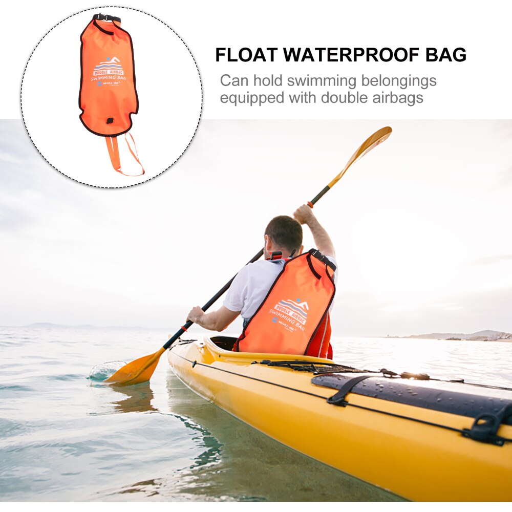 Nuttig Open Water Zwemmen Float Ultralight Veiligheid Float Zwemmen Zak Voor Zwemmers Triatleten Snorkelers Surfers