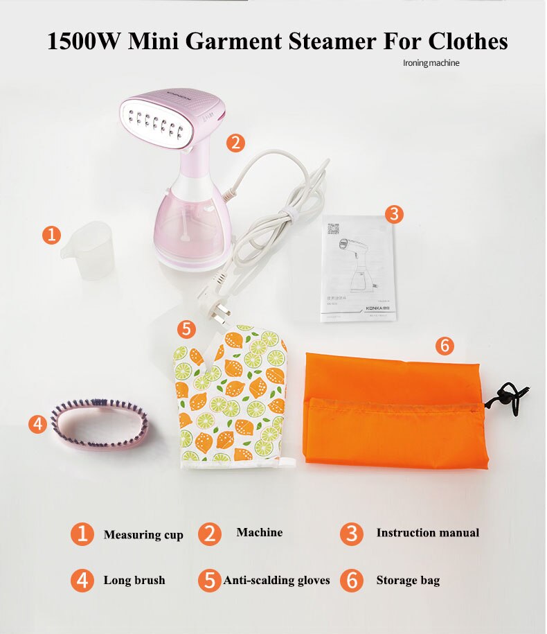 Stoomboot Voor Kleding Draagbare Krachtige Stoomstrijkijzer Plancha Damp Huishoudelijke Apparaten Verticale Stoomboot Mini Facial Steamer Strijken