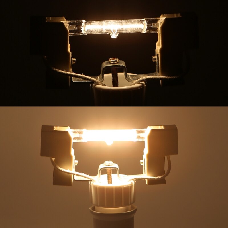 Ampoule halogène linéaire R7S, 100W/150W/500W, 78mm/118mm, Double extrémité, AC 220-240V WXTC
