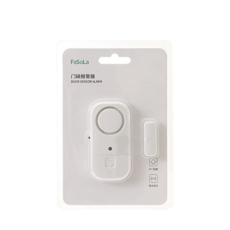 Fasola Huishoudelijke Deur En Raam Alarm Deur Magnetische Venster Anti-Diefstal Schakelaar Alarm Deur Open Herinnering Alarm Systeem Veilig thuis: Default Title