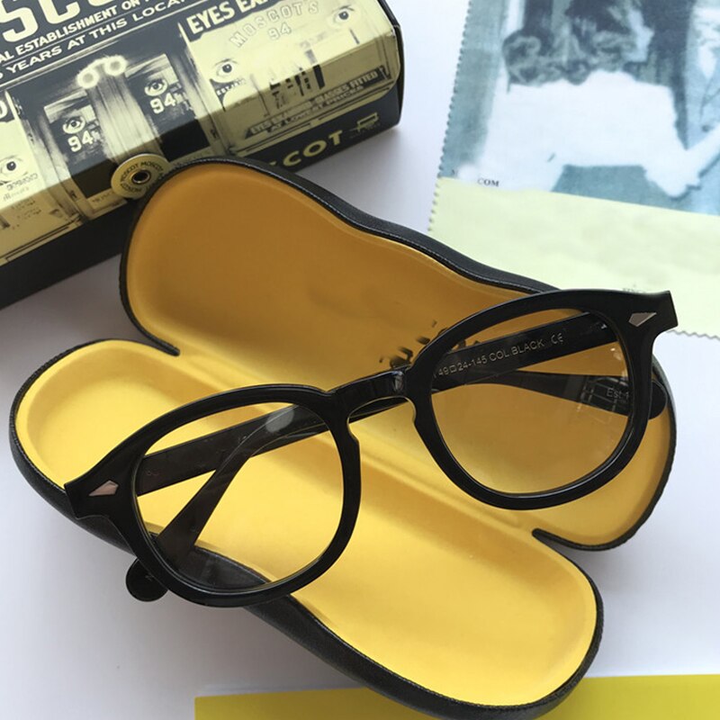 Luxe Johnny Depp Acetaat Brilmontuur Mannen Vrouwen Vintage Bril Optische Recept Bijziendheid Brillen Frame Brillen