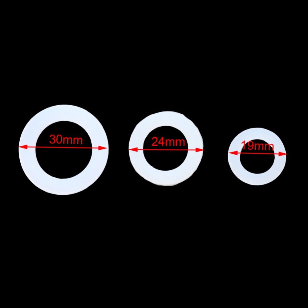 100 Pcs 1/2" 3/4" 1" Silicone O-Ring Leakproof Sealing Rings Garden Water Connectors Gaskets Garden Hose Faucet Irrigation Tools