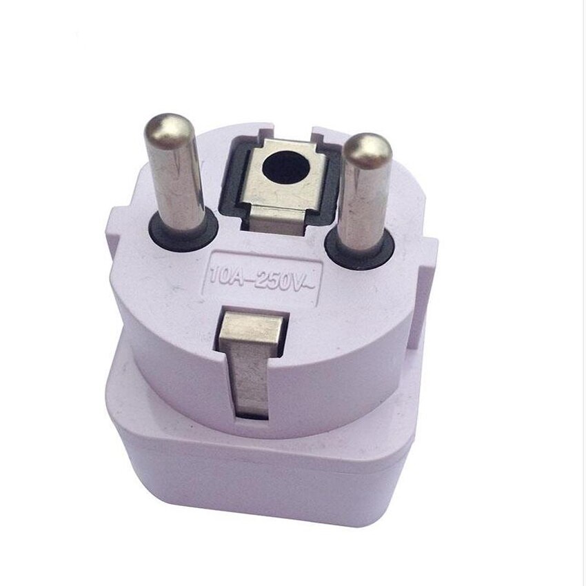 Travel Converter Adaptor European standard conversion plug converter 2 Pin AC Power Plug Adaptor Multi-purpose plug
