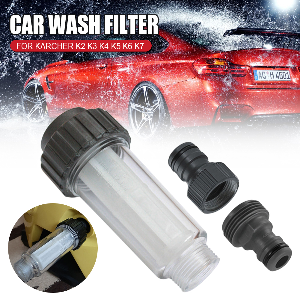 Filtro acqua idropulitrice ad alta pressione per Karcher K2 K3 K4 K5 K6 K7 G3/4 ''175psi filtri acqua idropulitrice per auto Assessoires