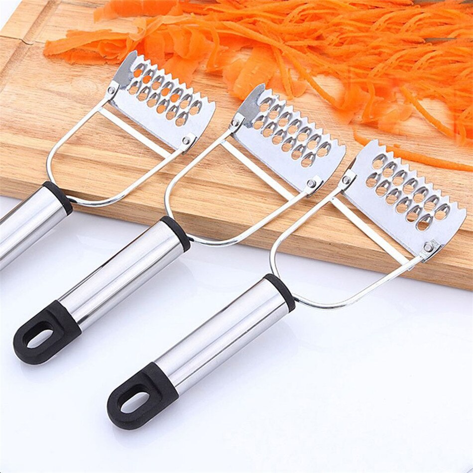 Ttlife Multifunctionele Rvs Groente Julienne Rasp Dunschiller Cutter Aardappel Wortel Fruit Slicer Kitchen Tools
