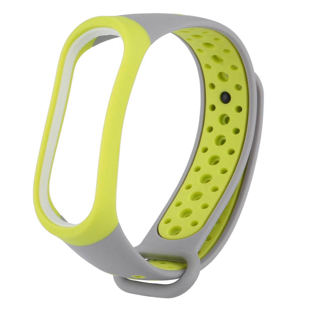 Correa de silicona para Xiaomi Mi Band 3 y 4, correa de silicona para relojes inteligentes, pulsera de silicona, accesorios para reloj inteligente mi band 3 y Mi Band 4: Gray