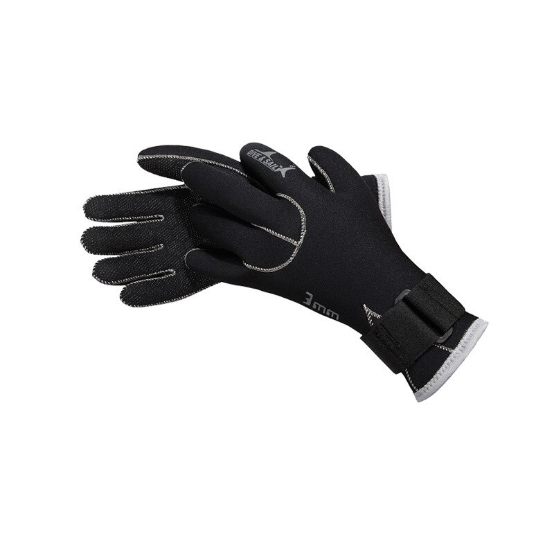 3MM Neopren Schwimmen Handschuhe Schwimmen Handschuhe Schnorcheln Ausrügestochen Anti kratzen Halten Warme Neoprenanzug Material Winter Schwimmen Speerfischen
