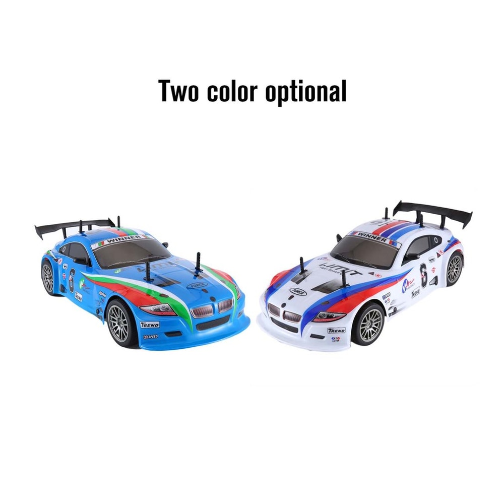 1pc J601-1 1/10 1400mAh 2.4G Racing Car 1:10 RC Model Car 25KM/h Flat Sports Drift Vehicle Toys 2 Batteries EU Plug For Children