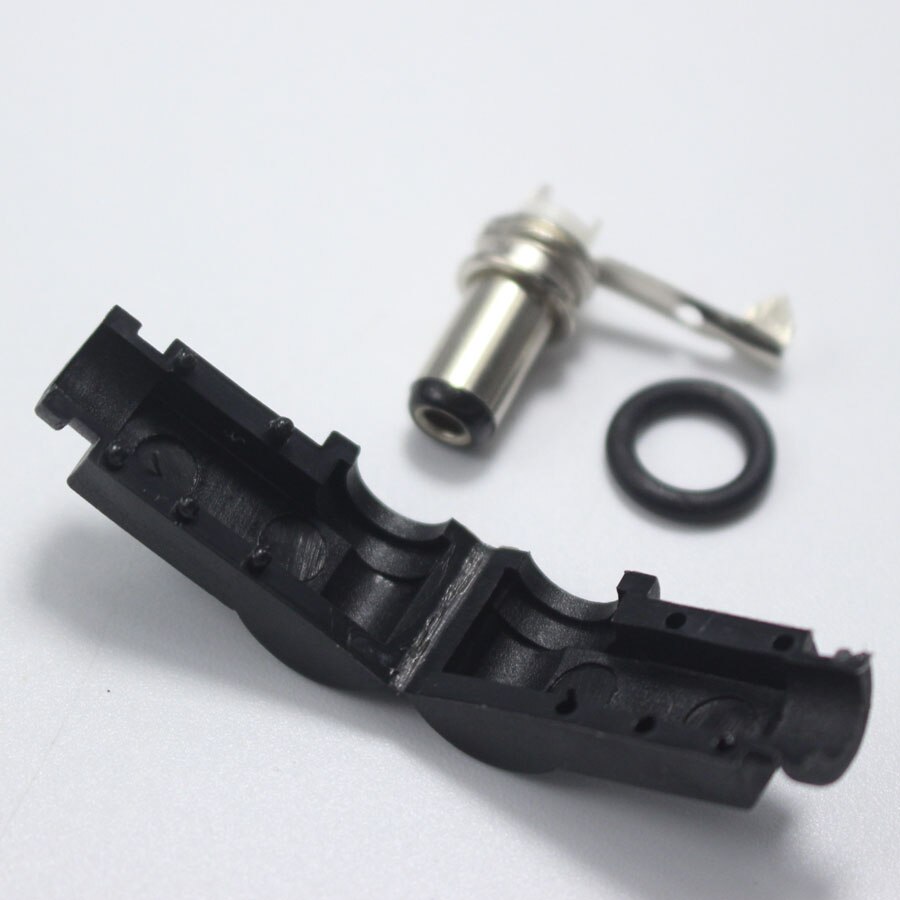 5.5x2.5mm Dc Plug 5.5*2.5mm l-vormige Mannelijke 90 Haakse Enkele Kop Jack Adapter Cord Connector