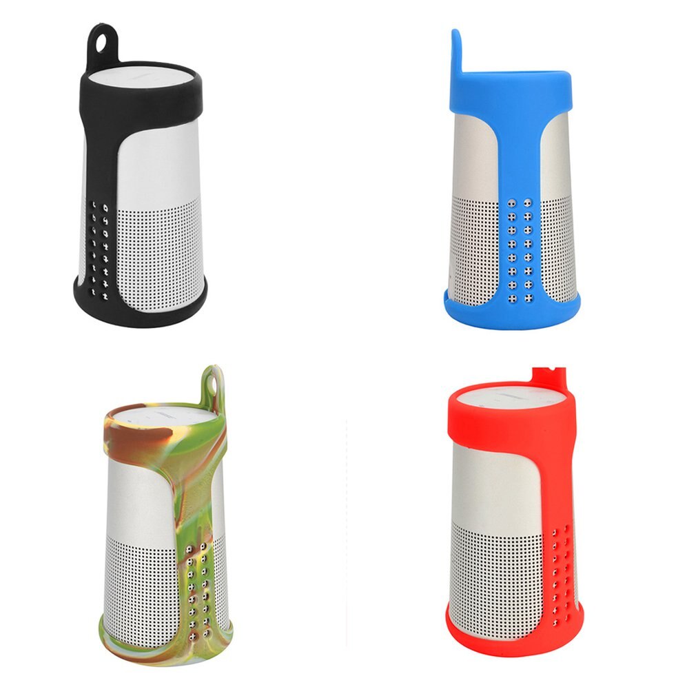 Capa protetora de silicone macio para soundlink revolve sling carry capa acessórios da pele