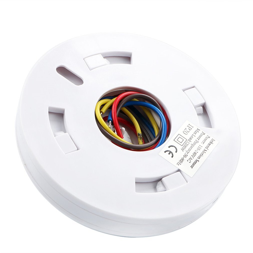 Switch Adjustable Infrared Motion Sensor 110V-240V Body Movement Ceiling Infrared Sensor Bulb Switch