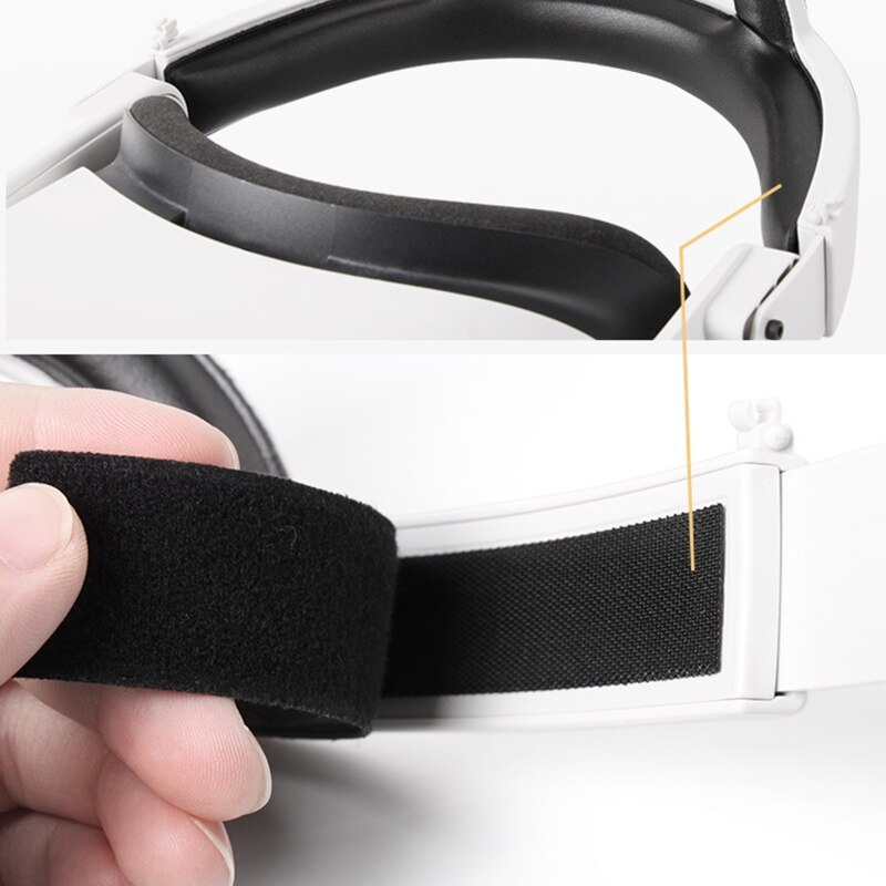 Adjustable Band Cushion Helmet Compatible with Oculus Quest 2 Headband Head Strap Lightweigt Increase Supporting