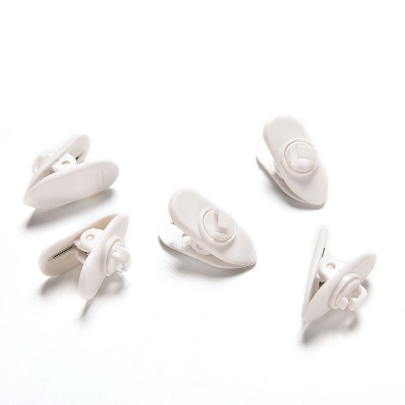 1/5/8 Stks/partij Universele Vuilniszak Vaste Clip Prullenbak Vuilnis Vuilnisbak Klem: 5pcs white