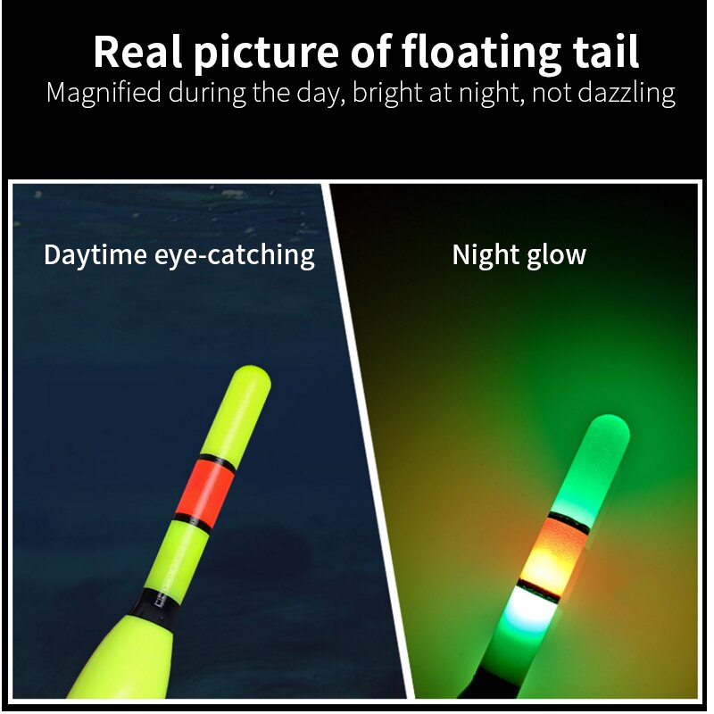LED Fishing Float Electric Float Light Deep Water Float Fishing Tackle Ocean Boat Fishing Fishing boya de Pesca CR425