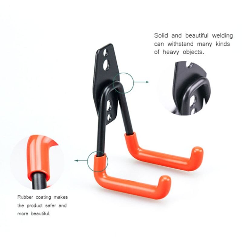 8 Pack Garage Storage Hooks Hangers Heavy Duty Wall Mount Garage Organizer Kits