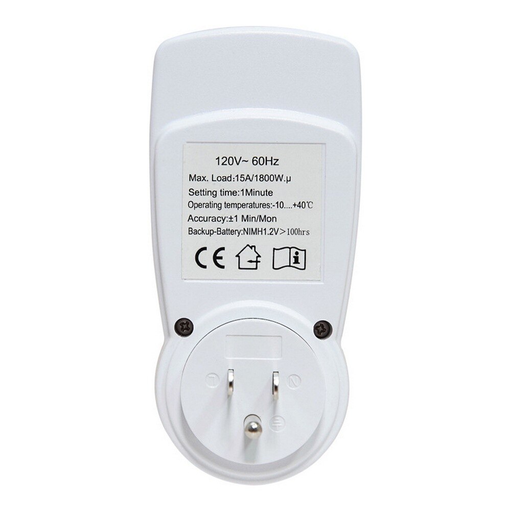 Elektronische Digitale Timer Watt Meter Wattmeter Strom Kwh Energie Monitor Meter Sauerei 230V 50Hz 7DayOutlet Energie Analyzer
