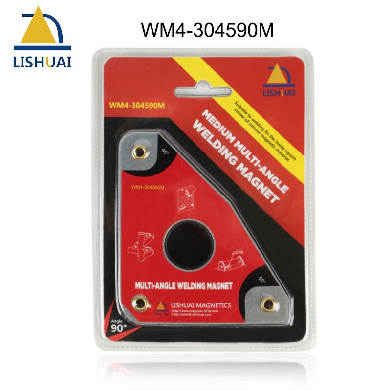 LISHUAI Multi-Angle Magnetic Welding Clamp/Strong Neodymium Magnet Welding Holder WM4: WM4-304590M