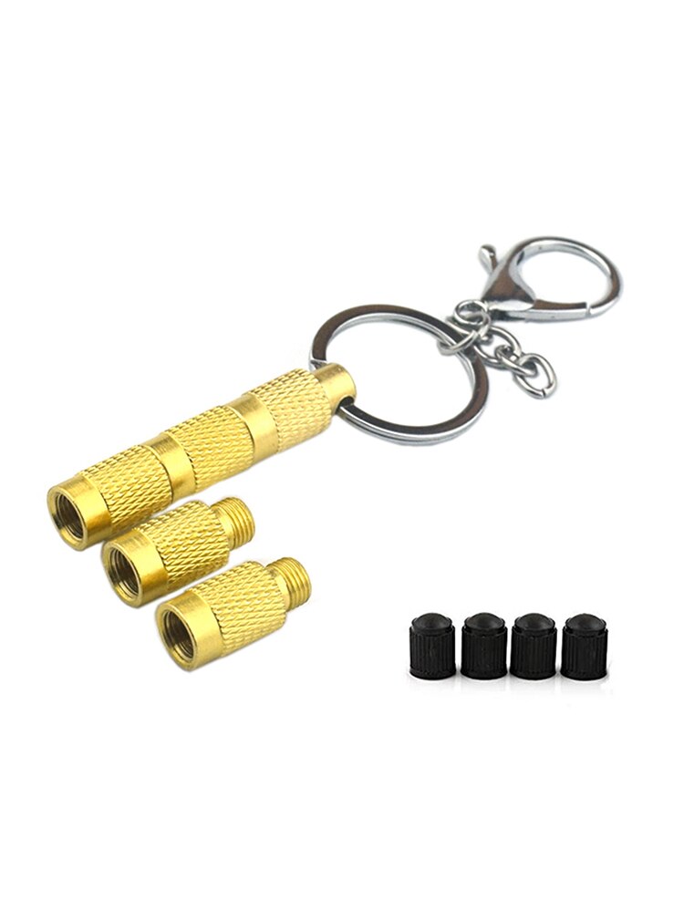 4-in-1 Tire Deflator Tool For Offroad Vehicle Off The Road Inflatable Automatic Tire Air Down Adjustable Car Truck Accessory