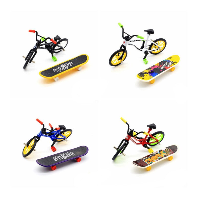 Jouet de Skateboard avec Mini doigt pour enfants, vélo, Scooter, costume de jeu, vélo amovible, de noël: Default Title