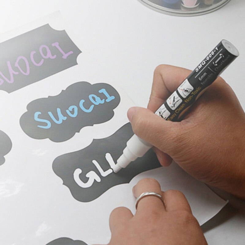 DIY Waterproof Kitchen Spice Labels Sticker Jar Sticker Removable Organizer Storage Bottles Jars Self Adhesive Kitchen Stickers