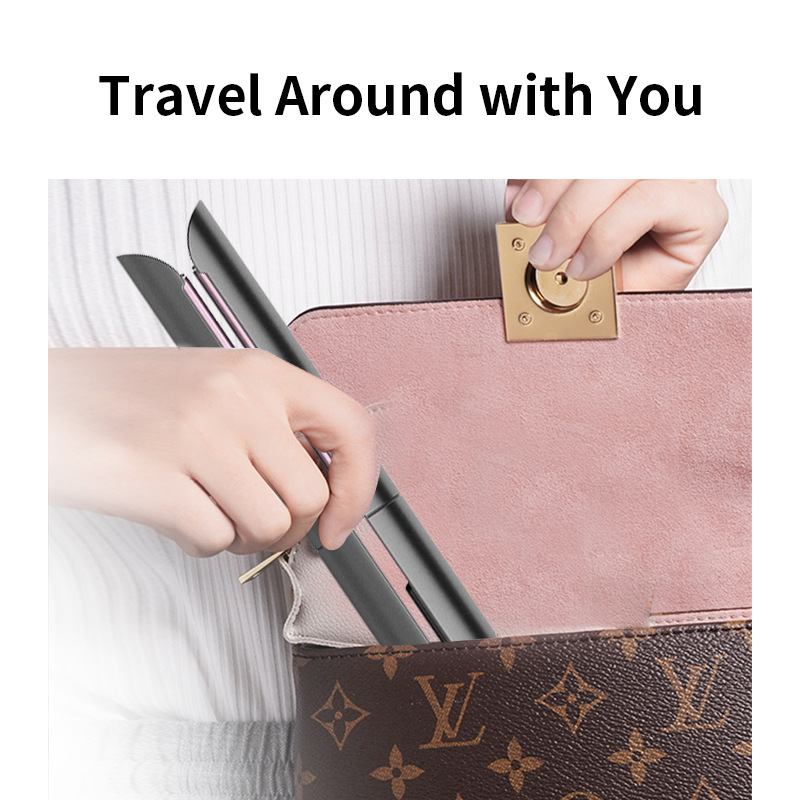 Hair Straightener Nano Titanium Hair Straightener Curler Ceramic Temperature Adjustment Electric Straightening Flat Iron