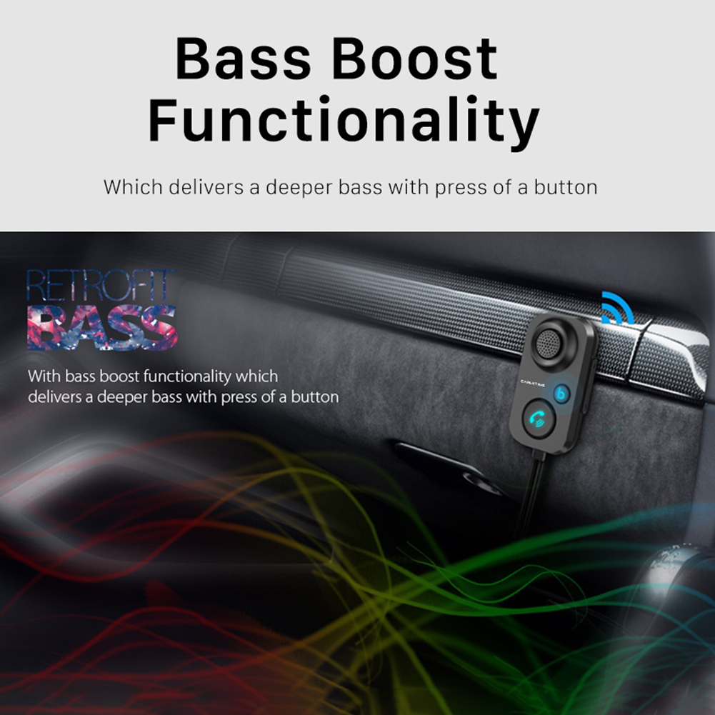 FM Transmitter MP3 Player Auto Wireless Receiver Bluetooth-Compatible 5.0 USB AUX for Hands-Free Car Amplifier Speaker Headphone
