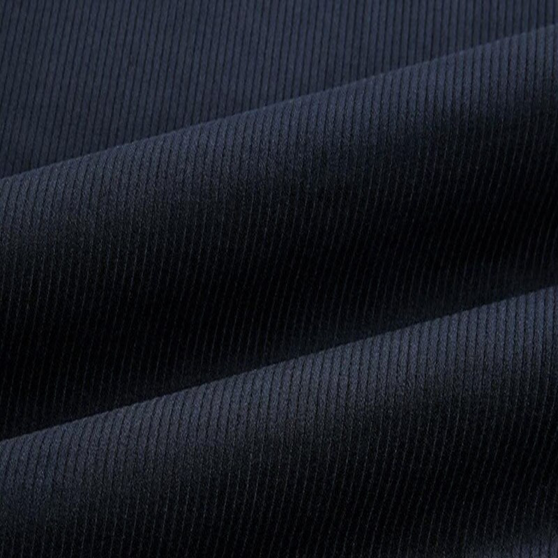 Kjole fløjlsskåret bunke stof stribe fløjl elastisk stof cosplay skjorte dekorativt stof: Flåde