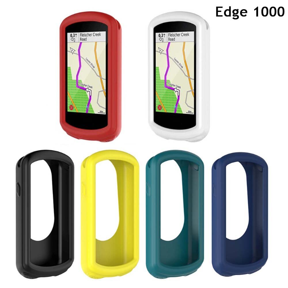Funda de silicona para ordenador GPS de bicicleta Garmin edge 1030, resistente al agua, cronómetro