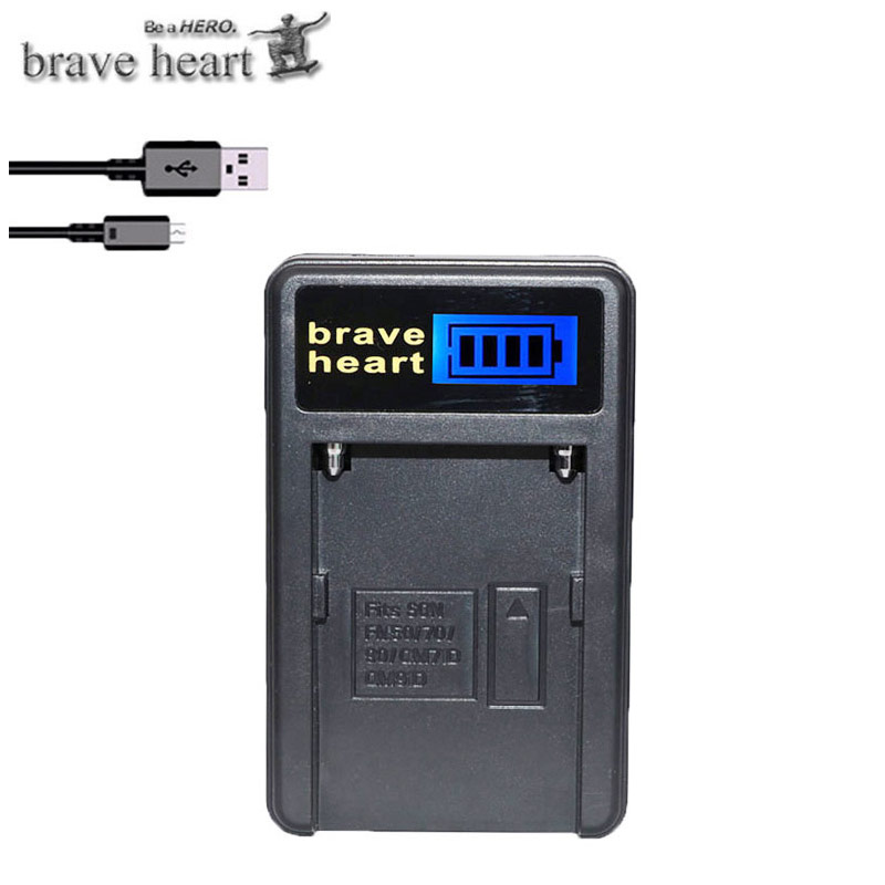 2 stücke 5000mAh NP-F770 NP-F750 NP F770 np f750 NPF770 750 Batterien + LCD USB Ladegerät für Sony NP-F550 NP-F770 NP-F750 F960 F970: Ladegerät nur