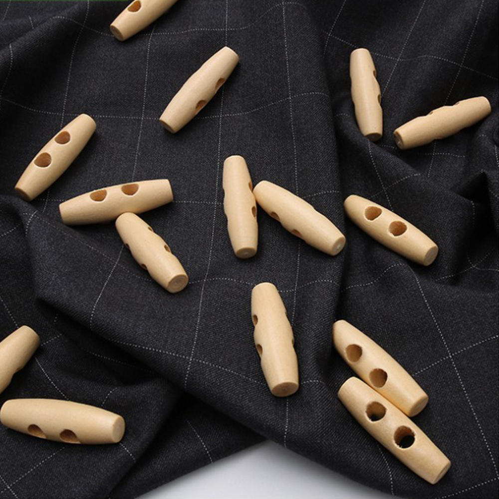 10 stk 3/4/5/6cm beige trehorn veksler naturlig knapp med 2 skrog sydekorasjonsknapp gjør-det-selv-plagg klestilbehør