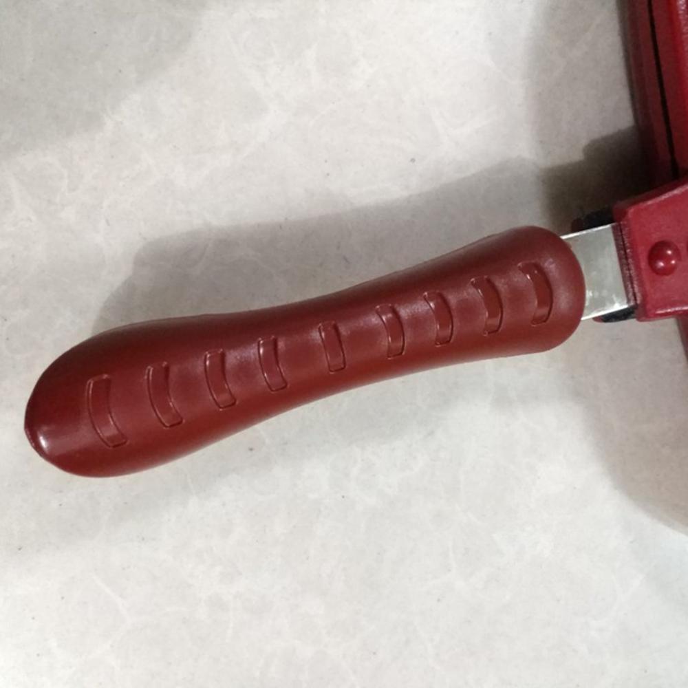 Sartén de doble cara, utensilio antiadherente para barbacoa, utensilios de cocina estable y duradero y confiable, adecuado para el hogar al aire libre