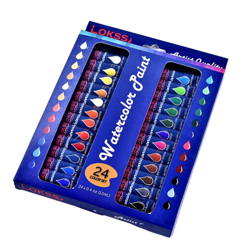 24 Kleur Set Van Art Olieverf In Grote 12Ml Buizen Rijke Levendige Kleuren Voor Studenten G92E
