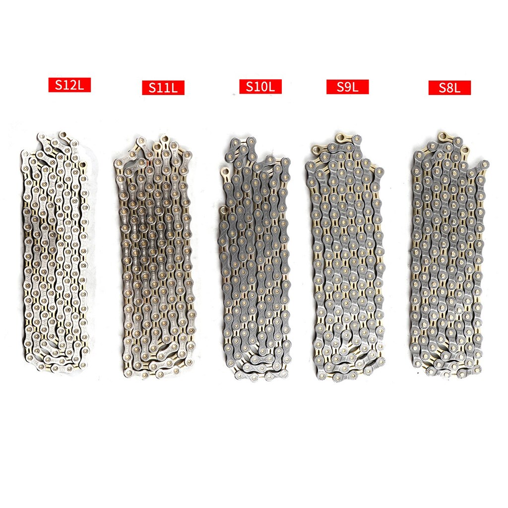 Sturdy Carbon Steel 8-12Speeds Bike Chain MTB Road Bicycle Chains Link Parts